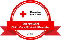 Badges_EN_NATIONAL CHILD CARE FIRST AID PROVIDER Red Cross National Child Care First Aid Provider